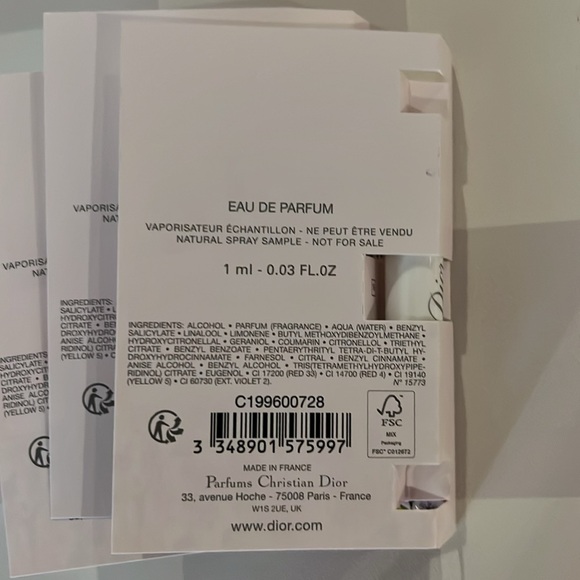 Dior Eau de Parfum Trio with Pouch - Picture 3 of 3